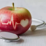 Ilustrație prevenție cardiovasculară prin alimentație sănătoasă și control medical