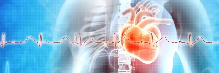grafic EKG care arată diferite tipuri de aritmii cardiace
