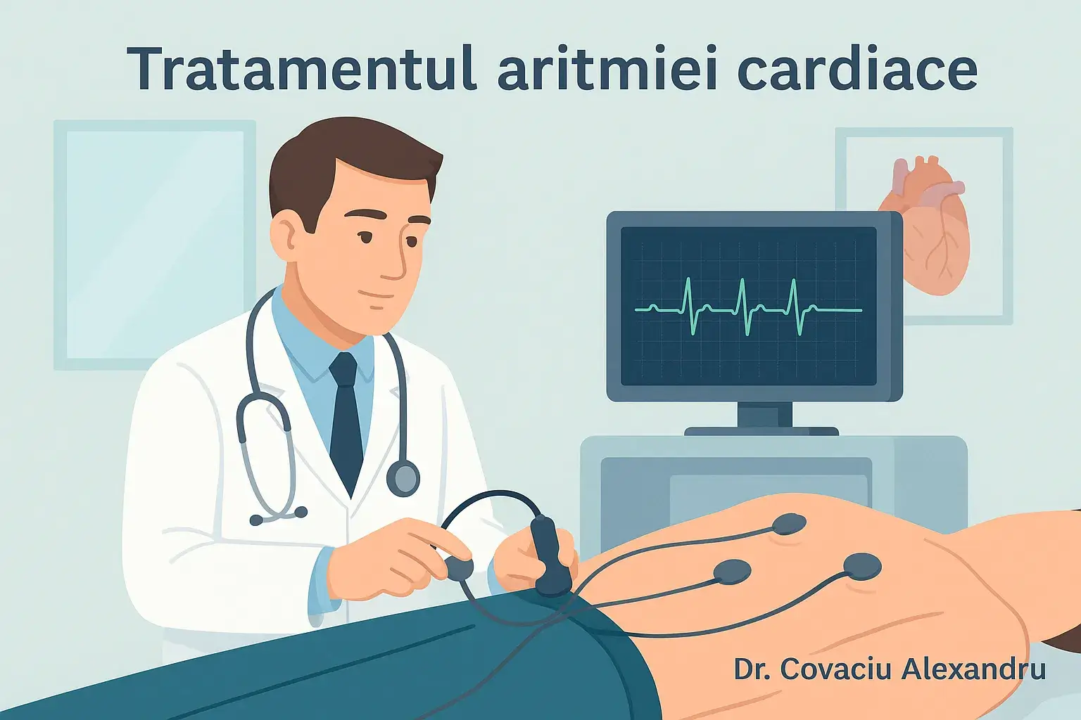 tratament pentru aritmie cardiacă realizat de medic cardiolog în Brașov