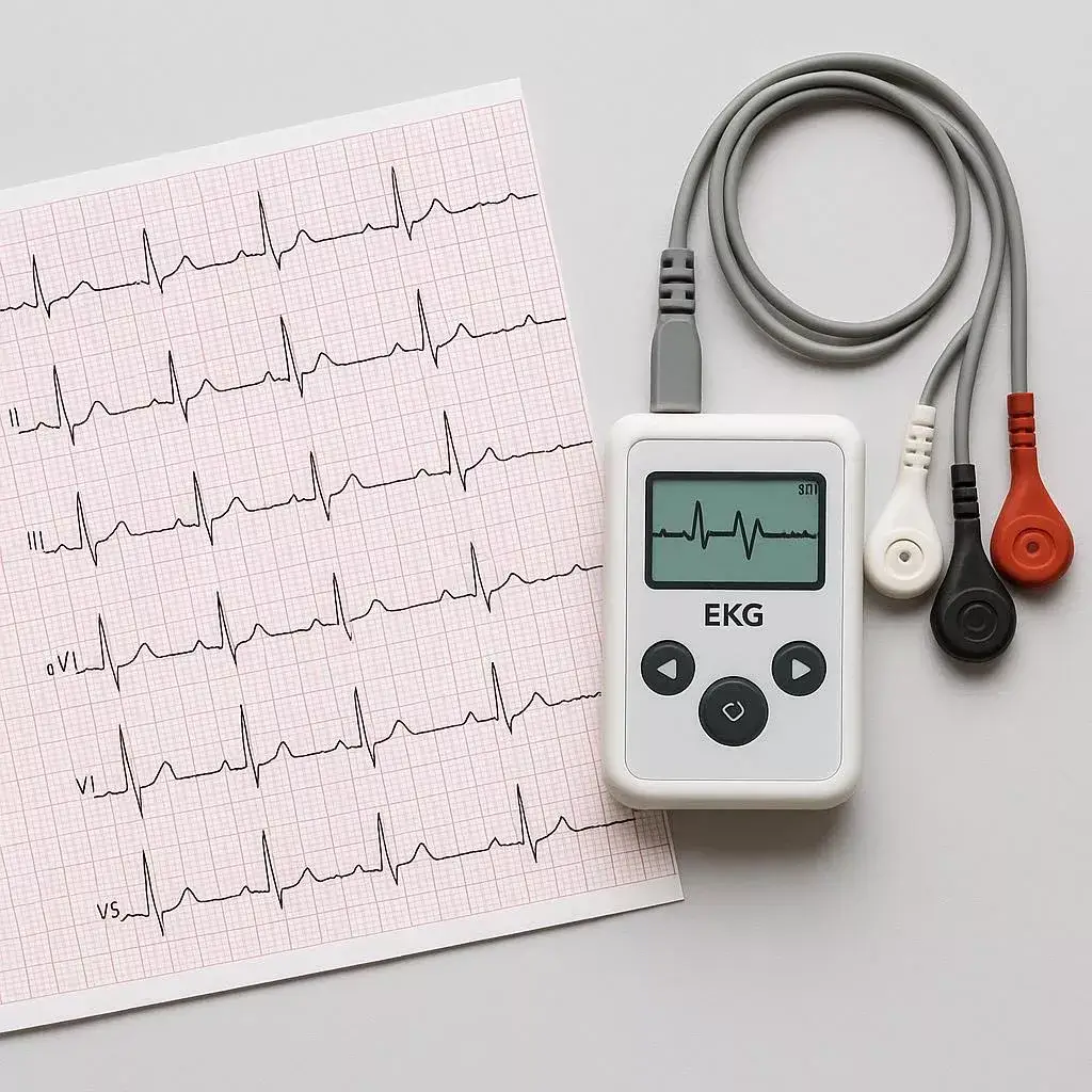 ECG și Holter ECG utilizate pentru diagnosticarea palpitațiilor
